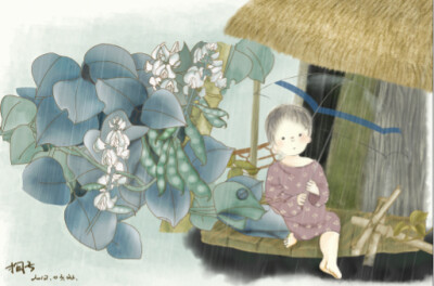 豆荚雨，下的不是雨，是累
