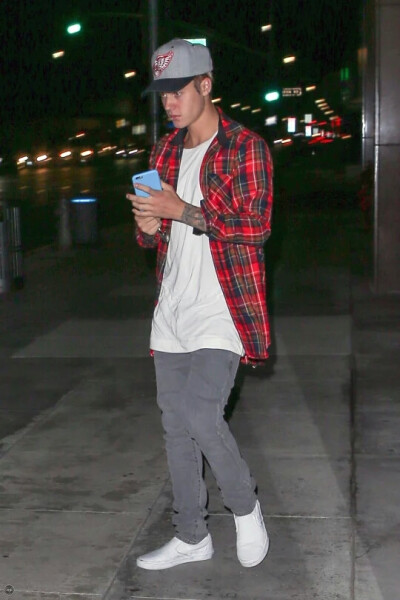 # Justin at a law office for a meeting in Beverly Hills, California.