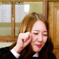 郑秀晶Krystal. 动图