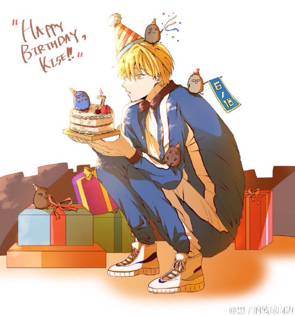 黑子的篮球 黄濑凉太 海常高校 海常叽 【618生日快乐 侵删致歉】