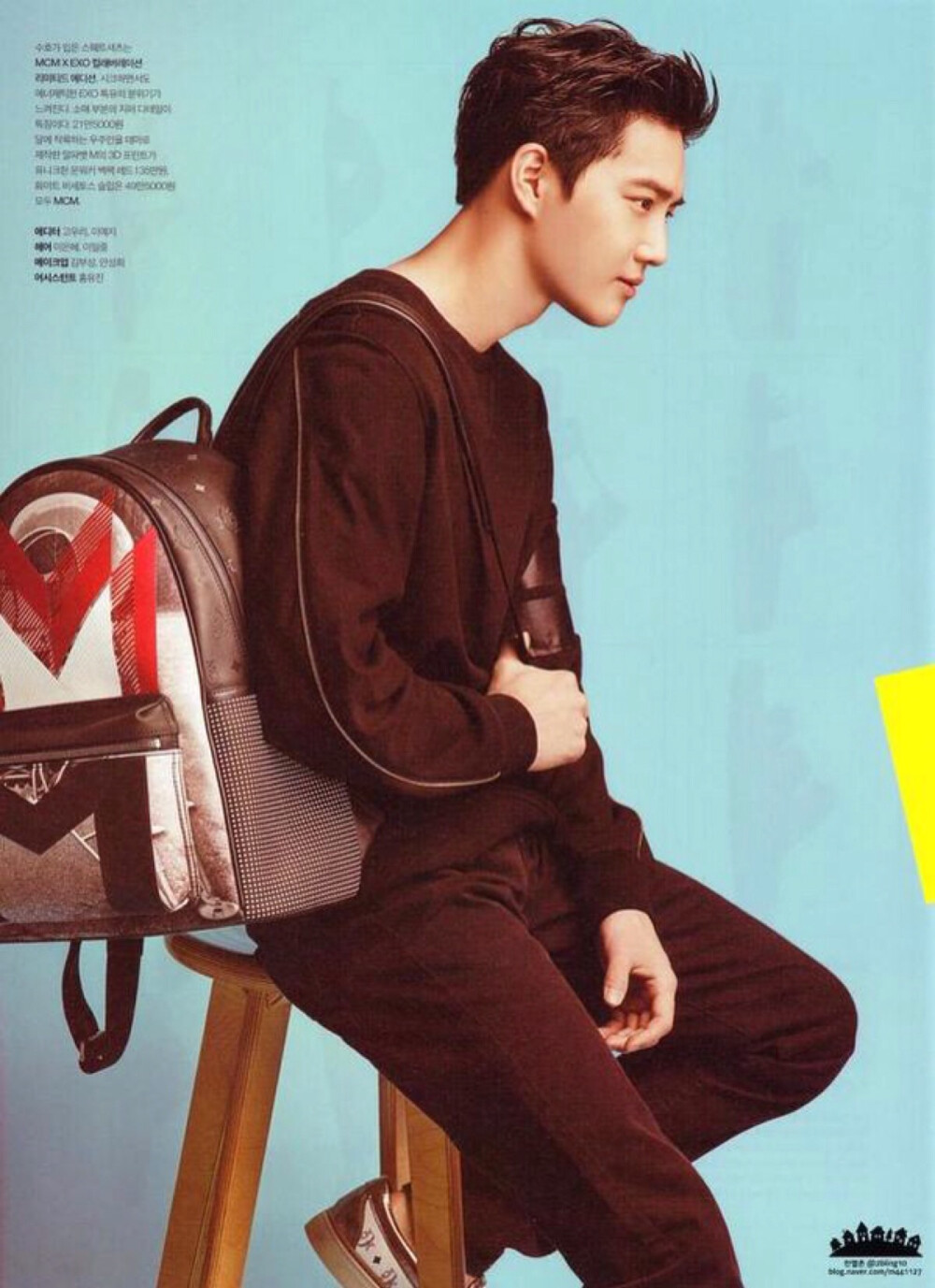  The Celebrity Magazine EXO 金俊绵 suho