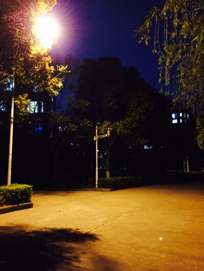校园夜景4