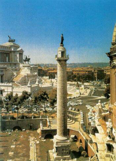 古罗马建筑 《图拉真纪念柱》