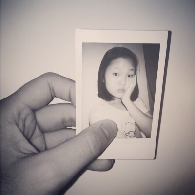 头像 女生 拍立得