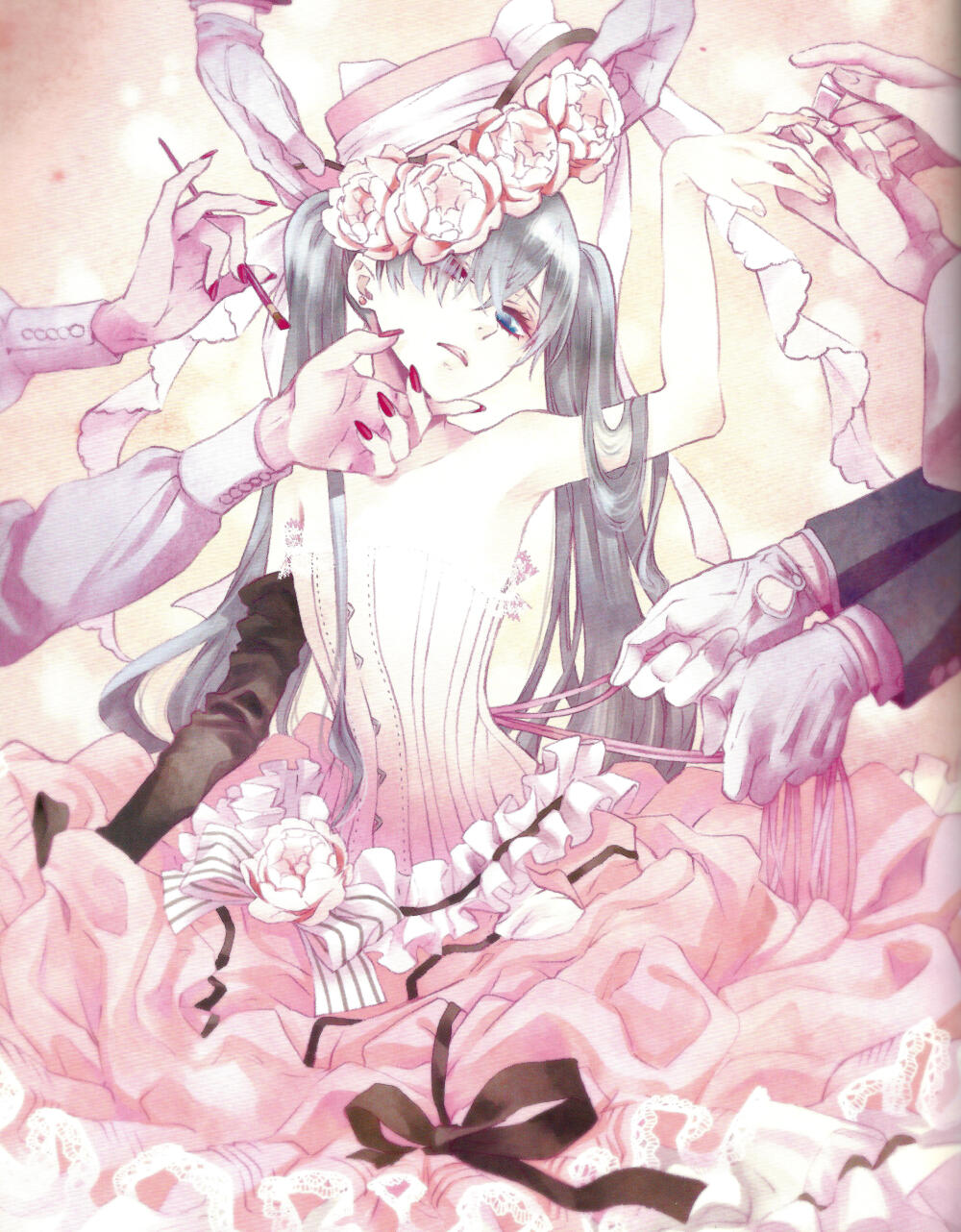 黑执事扫图夏尔女装