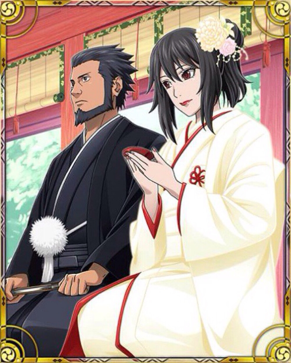 火影忍者#4张卡片图,水门夫妇&amp;amp;阿斯玛夫妇郎才女貌,水影