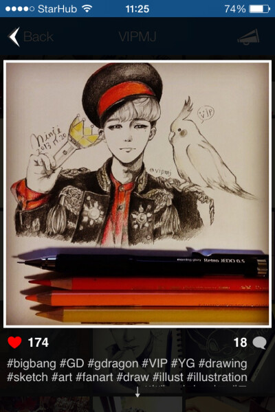 权志龙 gdragon bigbang fanart