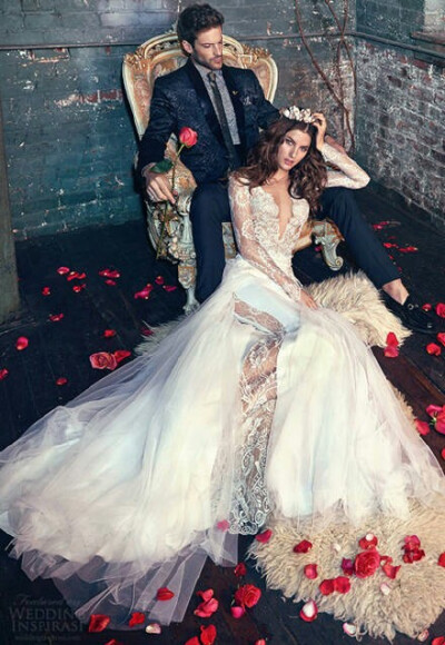 Galia Lahav 2016春夏“梦中情人”系列婚纱大片。