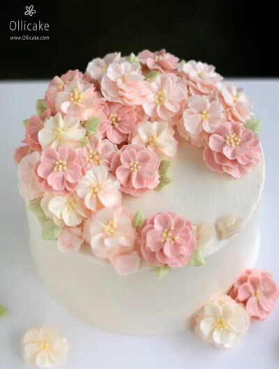 Flowers cake