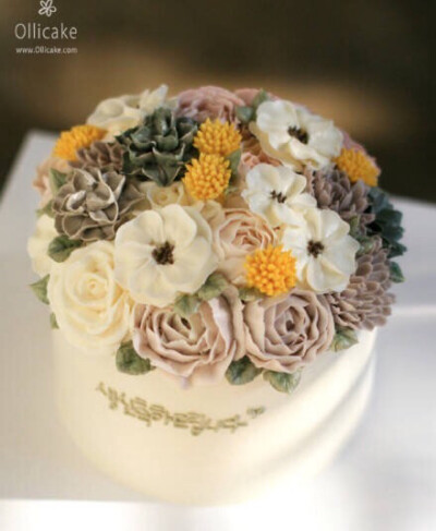 Flowers cake