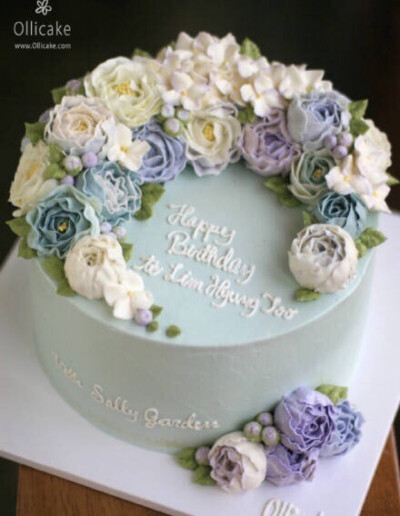 Flowers cake