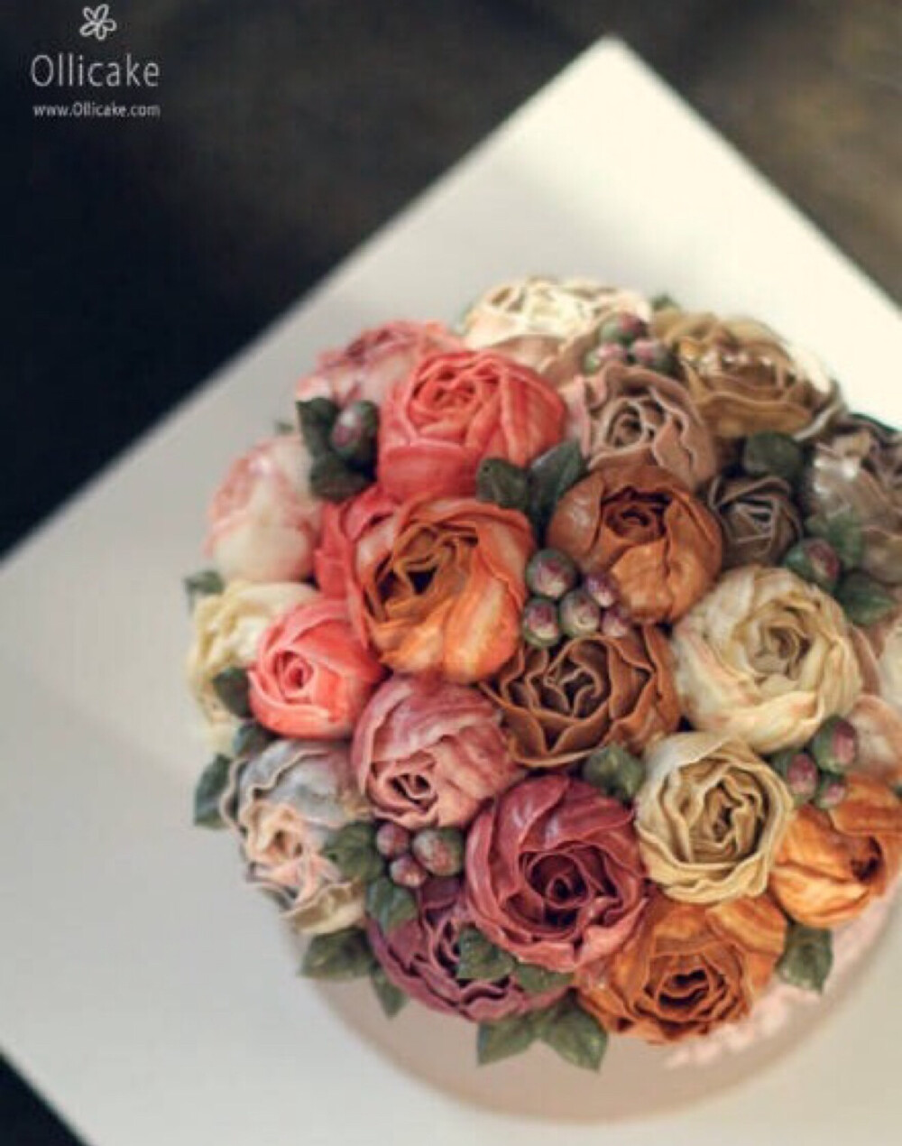 Flowers cake