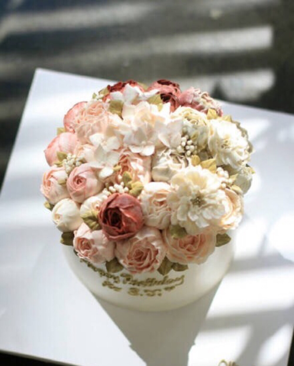 Flowers cake