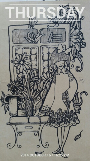 线描画