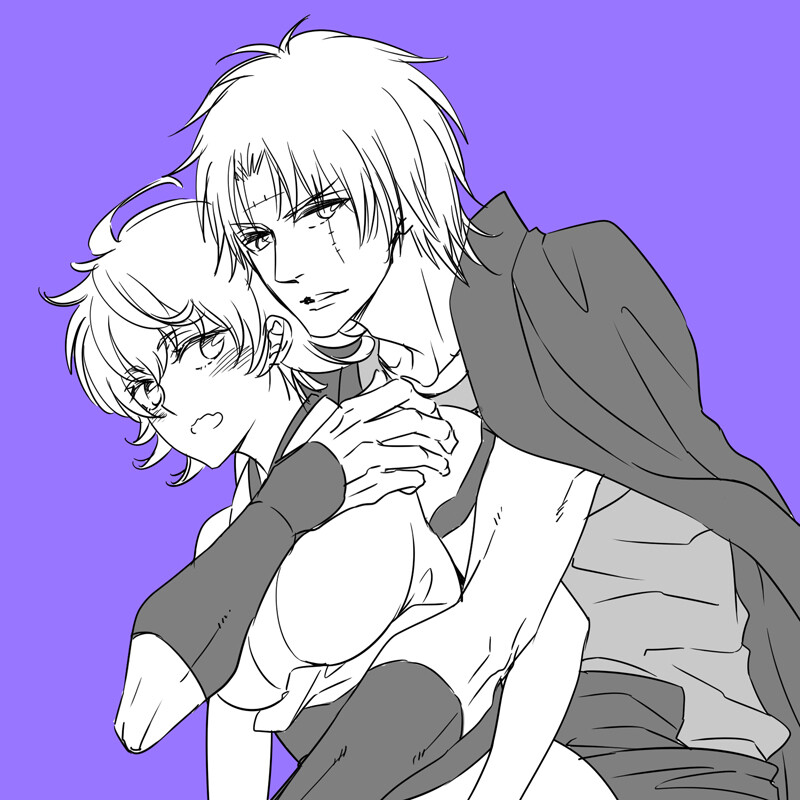 #银魂性转篇##坂田银子##月咏##菖蒲猿飞#画师: 宮坂。