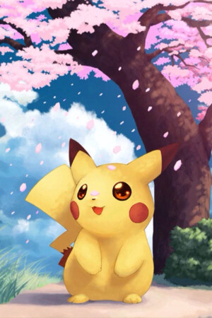 皮卡丘一直超Q的～（锁屏，壁纸）