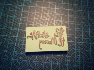 ＃橡皮图章＃ 我是用曲刀平留白的妖魔鬼怪～