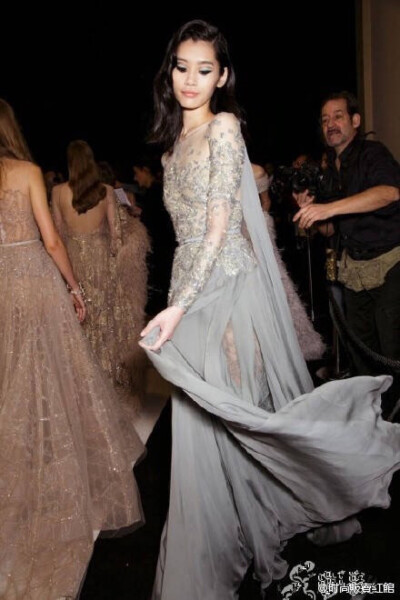 Elie Saab Couture Spring 2015 Backstage