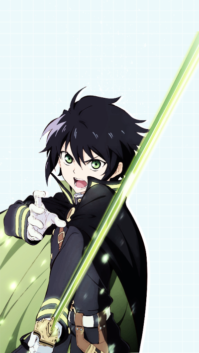 Yuichiro Hyakuya phone wallpapers