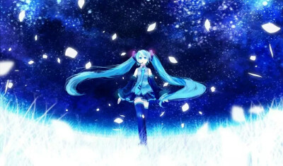 #动漫#初音未来 二次元 壁纸 V家