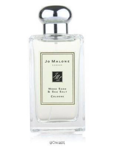 Jo malone – Wood Sage &amp;amp; Sea Salt 祖马龙鼠尾草与海盐 100ml 分数：270分/500满分 前调：秋葵籽 中调：海盐 尾调：鼠尾草