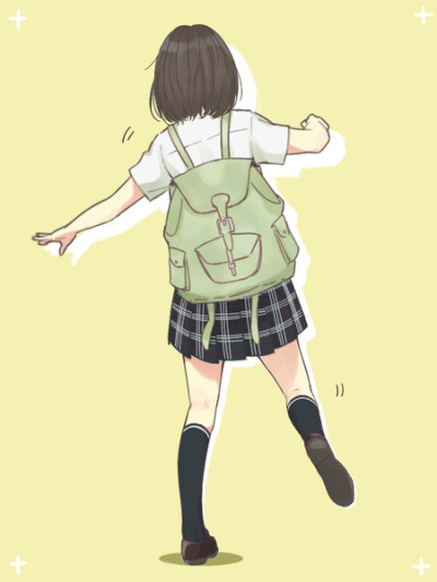 校服女生