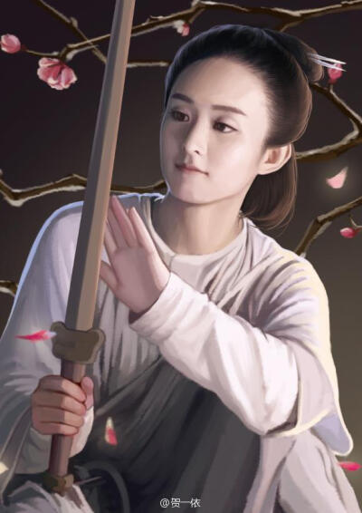 花千骨 赵丽颖 图源：贺一依