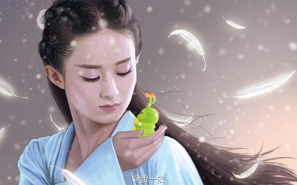 花千骨 赵丽颖 图源：贺一依