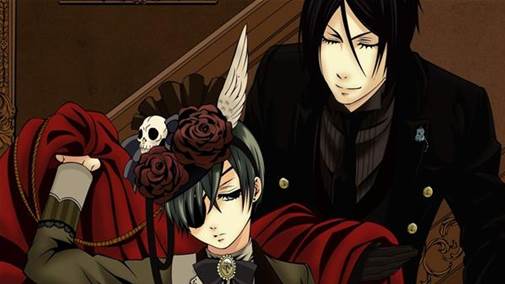 执事塞巴斯蒂安·米卡利斯（Sebastian Michaelis）（又译：雪/锡巴斯查恩、赛/塞巴斯钦，简称雪巴斯/塞巴斯/锡巴斯）。负责照顾12岁的贵族夏尔·法多姆海恩少爷Ciel Phantomhive（漫画第14话、动画第一季11话后为13岁）。执事塞巴斯蒂安·米卡利斯是恶魔，他和夏尔·法多姆海恩少爷订下了契约，永远忠于主人，订下契约代价是契约者的灵魂。这是一个执事与主人的故事，其中也不乏惊爆的笑料，情感的抒泄。