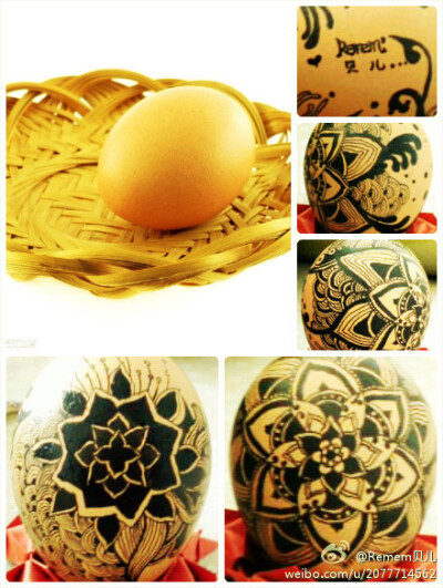 蛋壳画