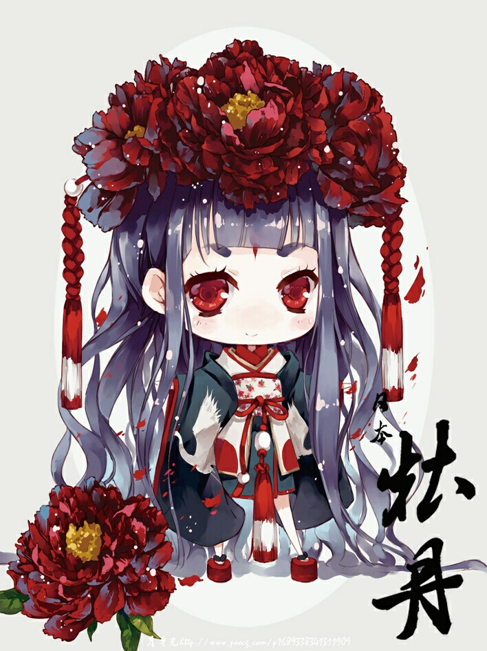 花朵拟人