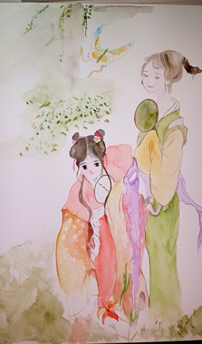 临摹花女词，还是很渣啊