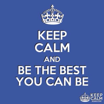 BE THE BEST!