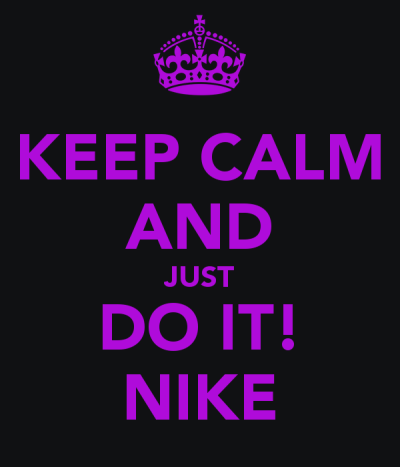 Just do it！