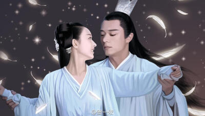 花千骨 赵丽颖 白子画 霍建华 图源：贺一依