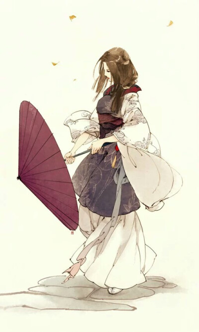 眉眼如画。