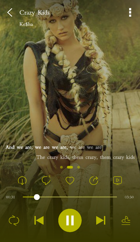 ke$ha《crazy kids》