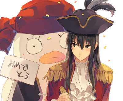 #银魂#伊丽莎白&amp;amp;桂小太郎【画师：53，图片ID=51107753】