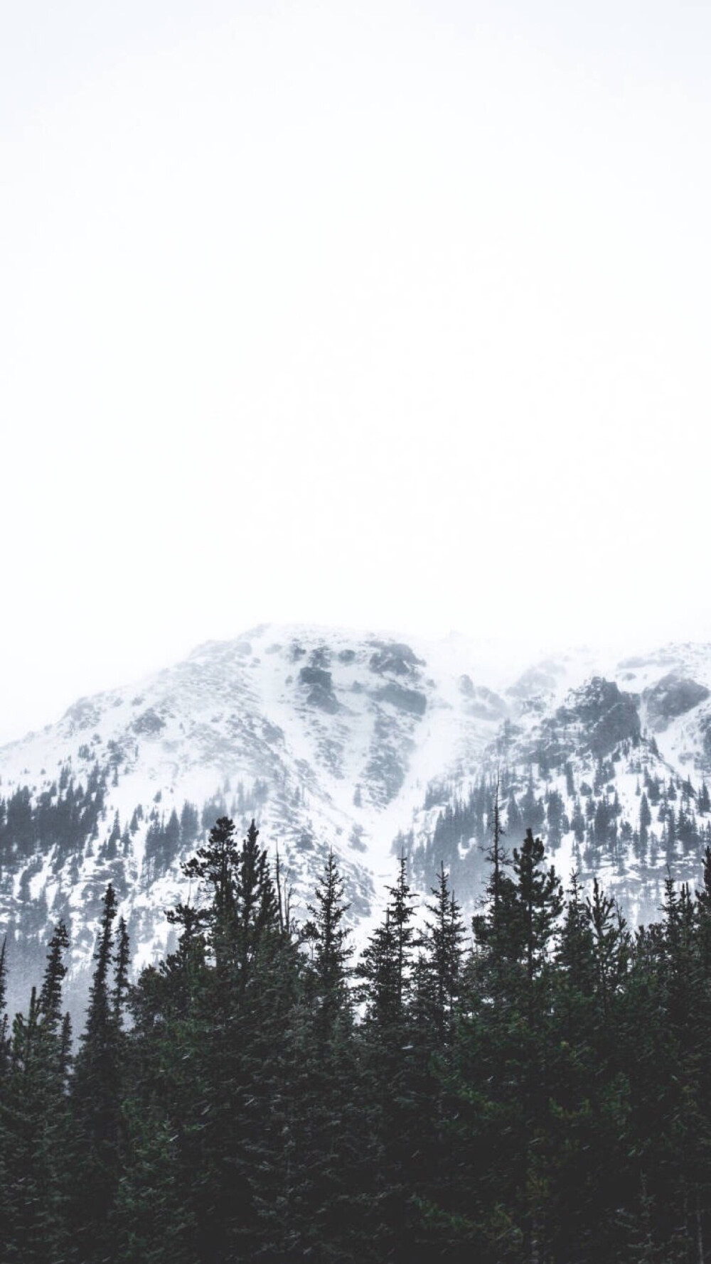 冬天 雪山 欧美 唯美 季节 风景 旅游 冒险 锁屏 壁纸