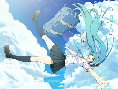 #动漫#初音未来 二次元 壁纸 V家