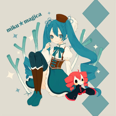 VOCALOID 初音未来 miku 初音ミク 重音