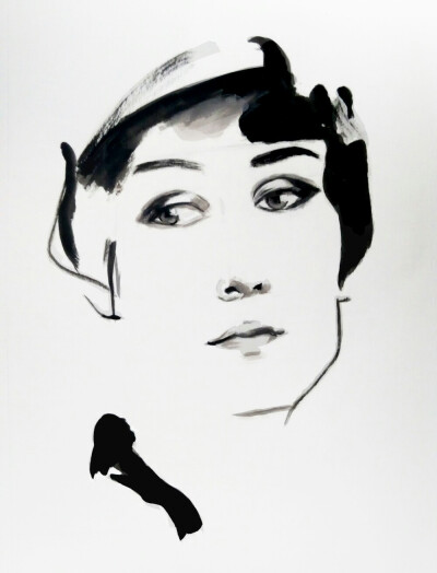 临摹David Downton