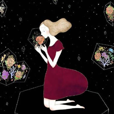 水彩，彩铅，素描，插画