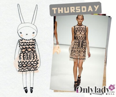 只穿奢侈大牌的Fifi兔子