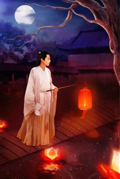 灼灼其华—经典小说男主，最爱的白子画，没有之一。想看不敢看，念念不敢忘。