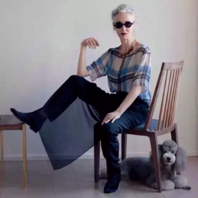 65岁时尚达人linda rodin