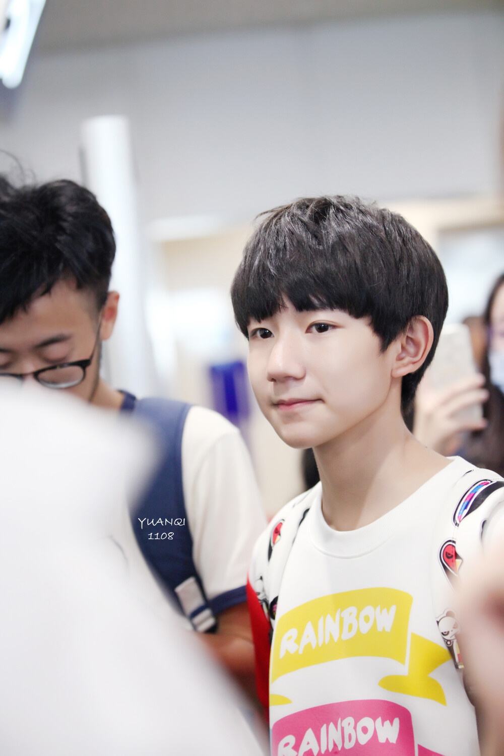 TFBOYS王源 150622北京赴南京 cr:YUANQI_0425