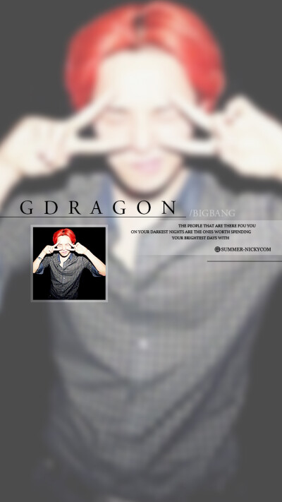 G-DRAGON权志龙#bigbang#原创高清手机壁纸#微博:SUMMER_NICKYCOM原创#iPhone#安卓#锁屏#桌面#黑白壁纸
