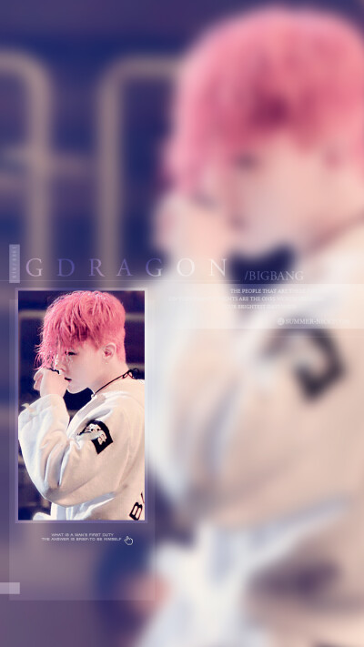 G-DRAGON权志龙#bigbang#原创高清手机壁纸#微博:SUMMER_NICKYCOM原创#iPhone#安卓#锁屏#桌面#黑白壁纸