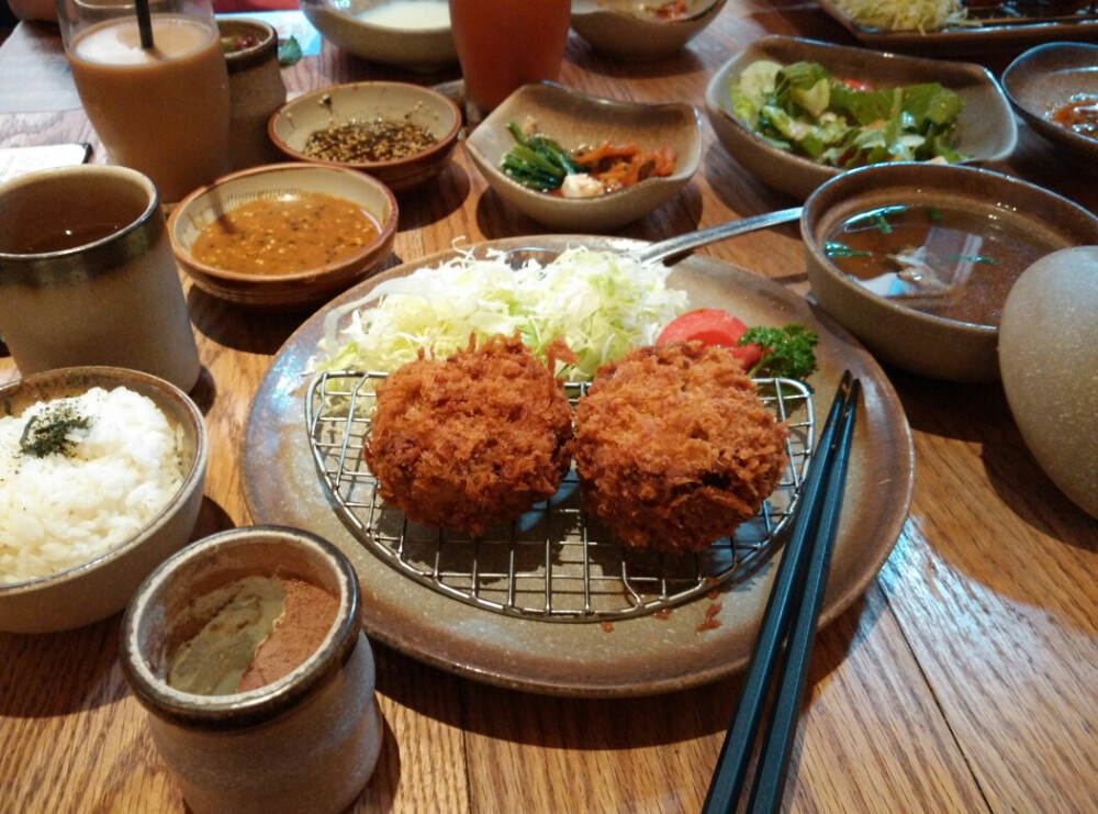 日式炸牛肉饼